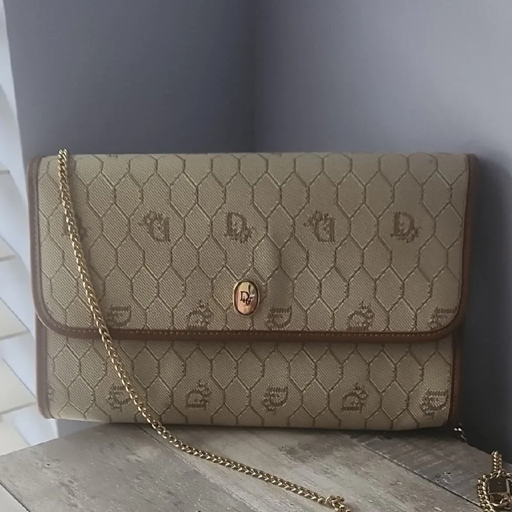 Dior Honeyomb Vintage Shoulder Bag